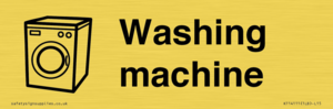 Dementia washing machine sign
